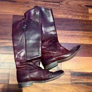 FRYE leather boots